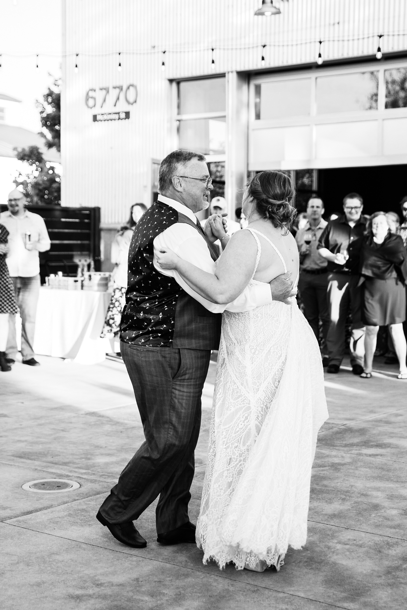 Father Daughter Dance Wedding at Blue Ridge Kitchen in Sebastopol California