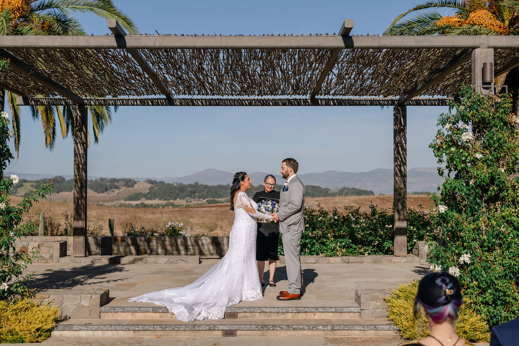 Wedding in a recession, Northern California micro wedding.