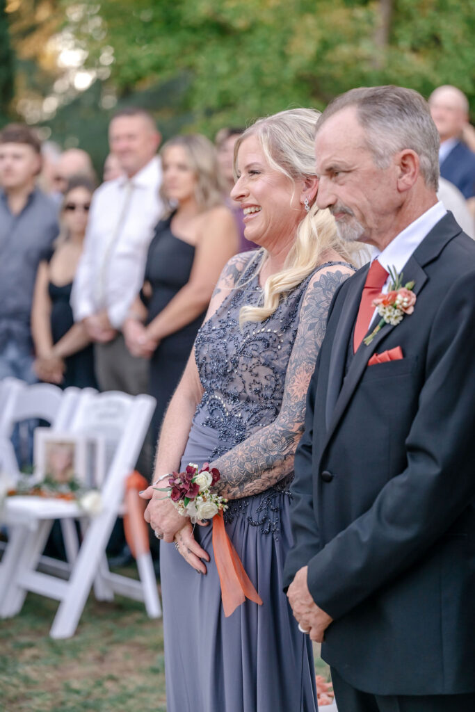 Ceremony photos at Park Winters California