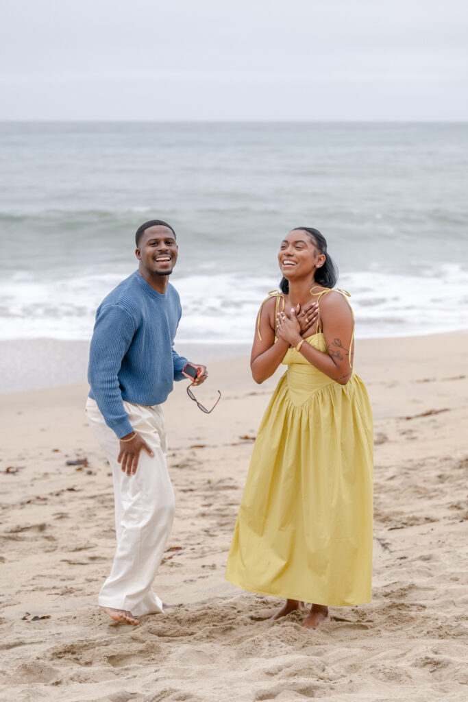 Halfmoon Bay Proposal Photographer