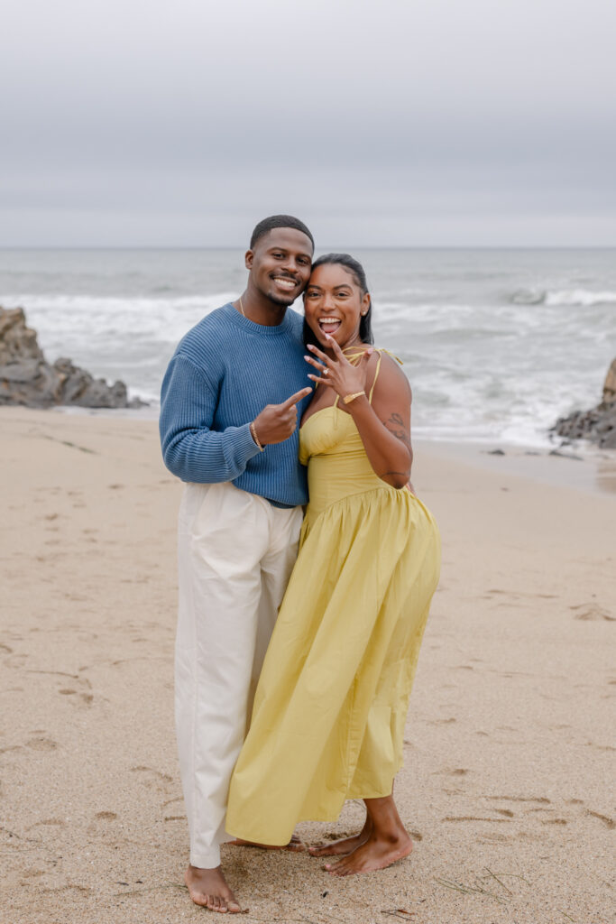 Halfmoon Bay Proposal Photographer